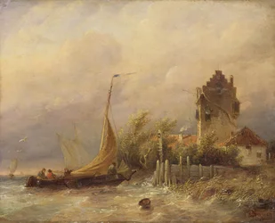 Il ritorno della barca da pesca, 1846
